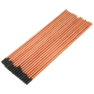 DC Copper Coated Pointed Arc air Gouging Carbon Electrode Rod